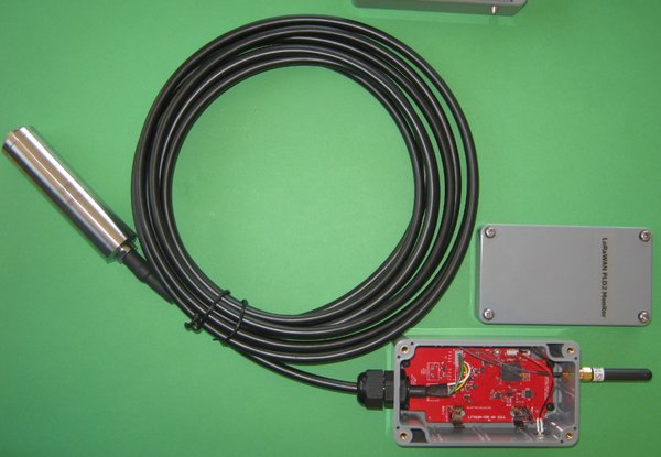 Assembled liquid level pressure sensor board